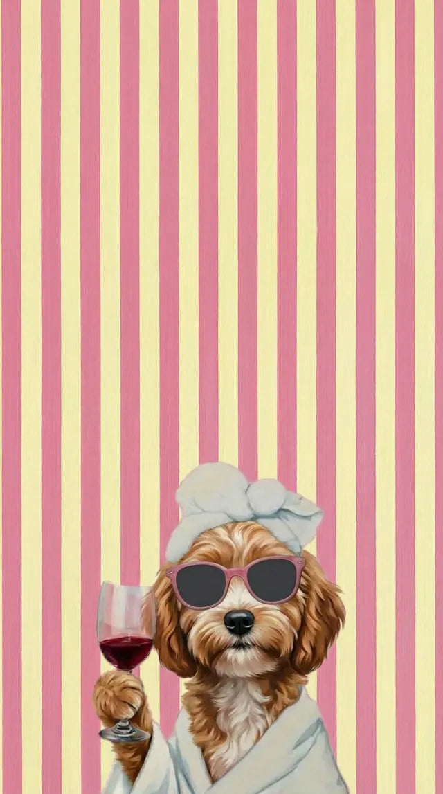Spa Day Pink template