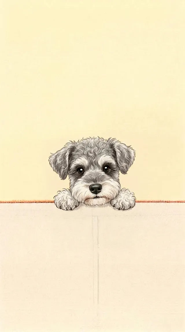 Peekaboo Pup template